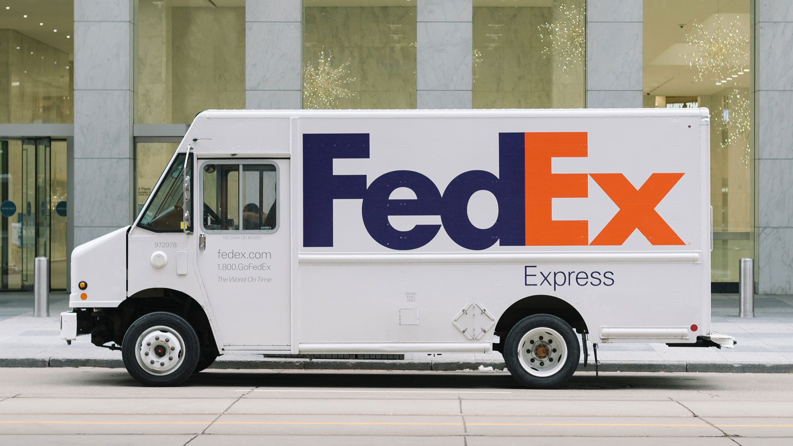 FedEx van